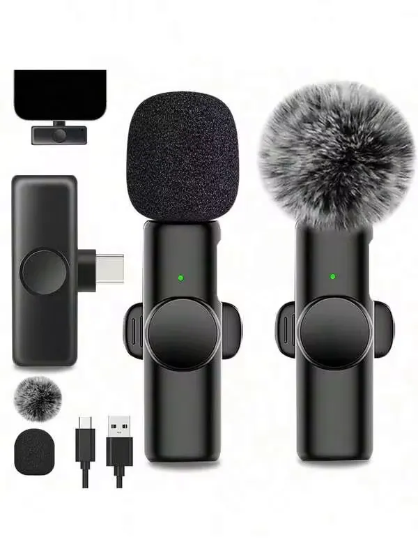 Microphone cravate sans fil USB-C