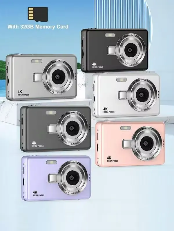 Appareil photo numérique Q12 – 50 MP + 32 Go