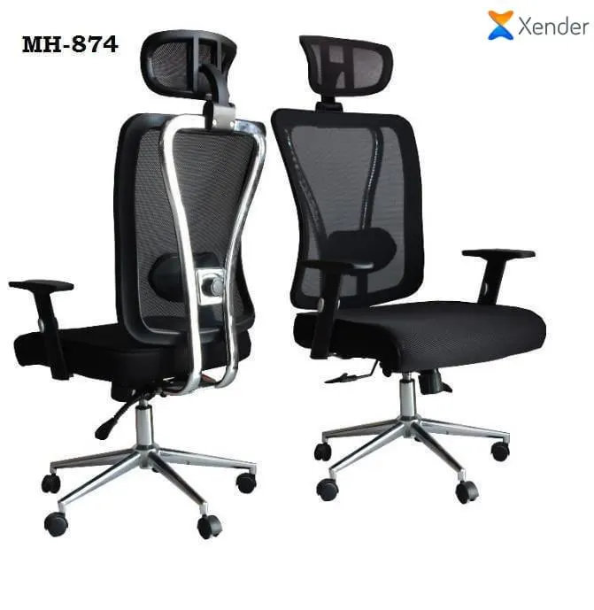 Fauteuil de Direction Maille MH-874 – Appui-tête, Dossier Ergonomique
