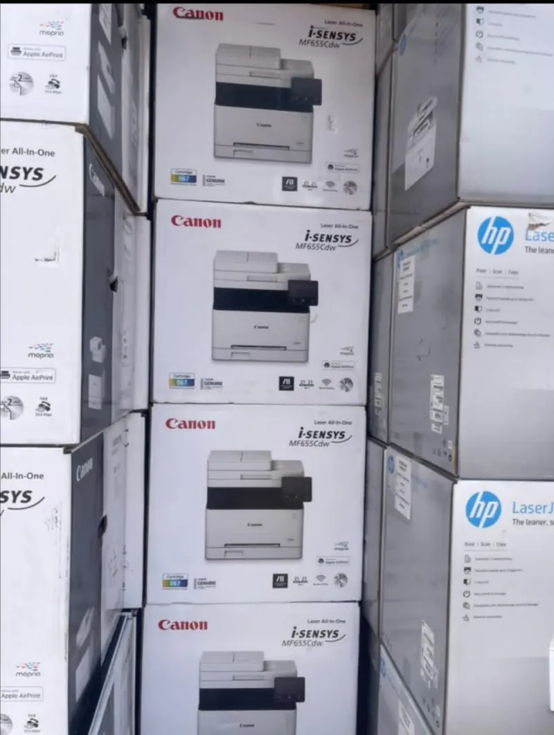 Imprimante Canon i‑SENSYS MF655Cdw – Laser couleur multifonction Wi‑Fi