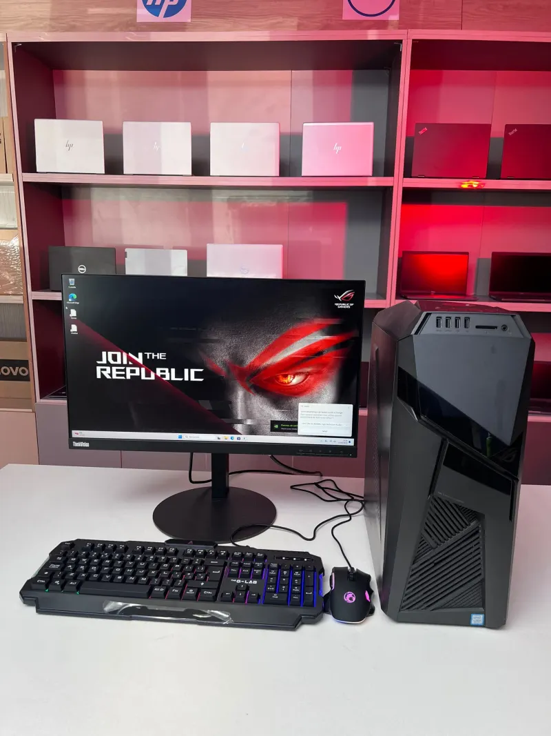 Tour Gaming Asus ROG – Core i7-8700, 16 Go RAM, GTX 1070 8 Go, SSD 256 Go + HDD 1 To – photo 4