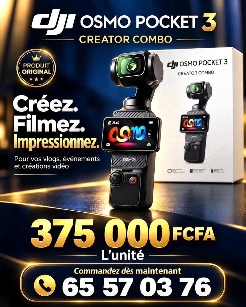 Caméra stabilisée DJI Osmo Pocket 3 Creator Combo – photo 1