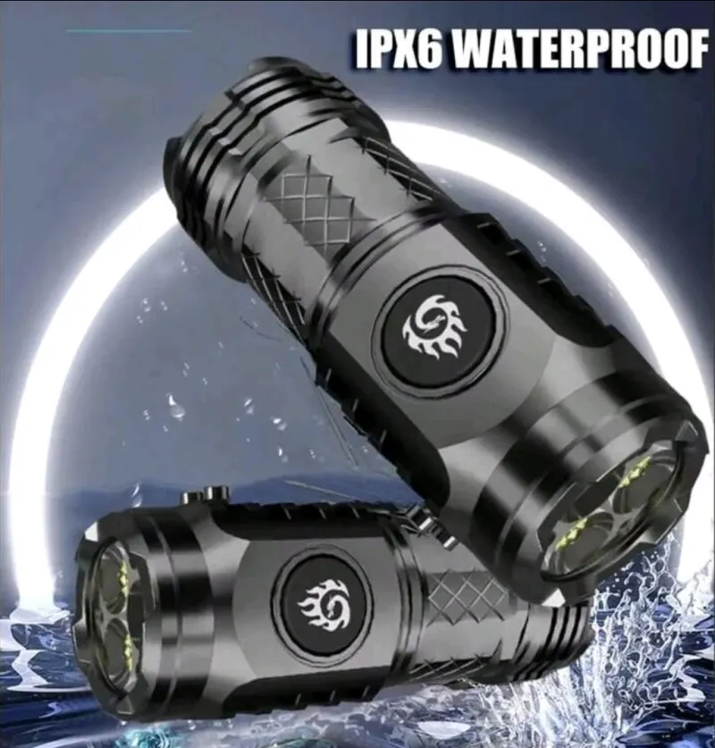 Lampe torche LED rechargeable IPX6 Waterproof