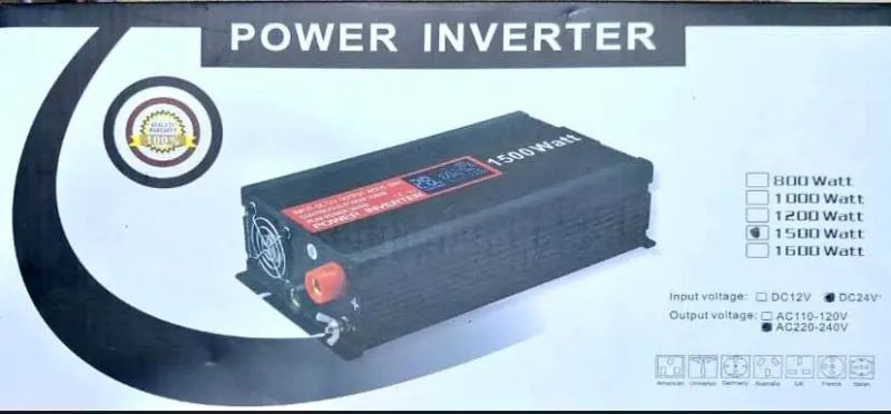 Convertisseur ZYY 1500W 220V/12V DC