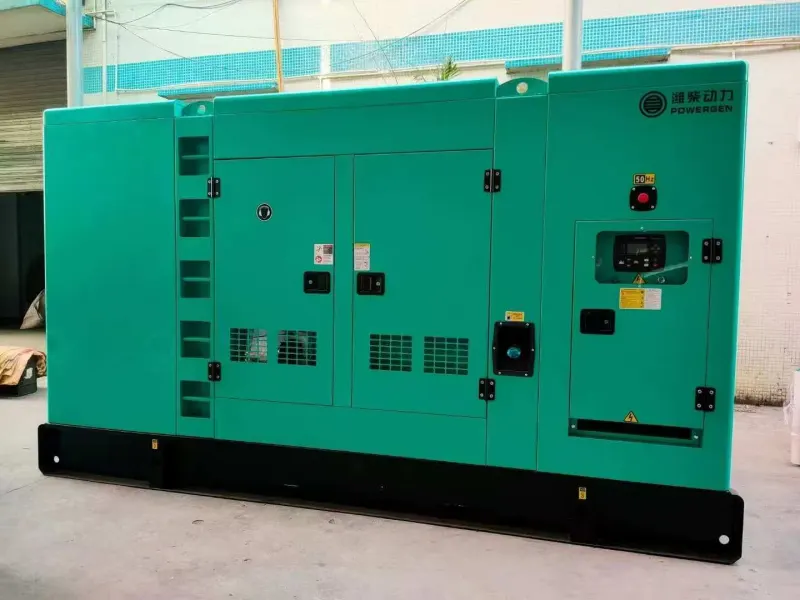 Groupe électrogène POWERGEN vert 50kVA silencieux