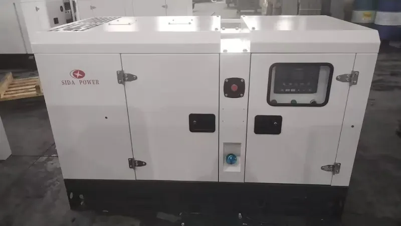 Groupe électrogène SIDA blanc silencieux 25-40kVA