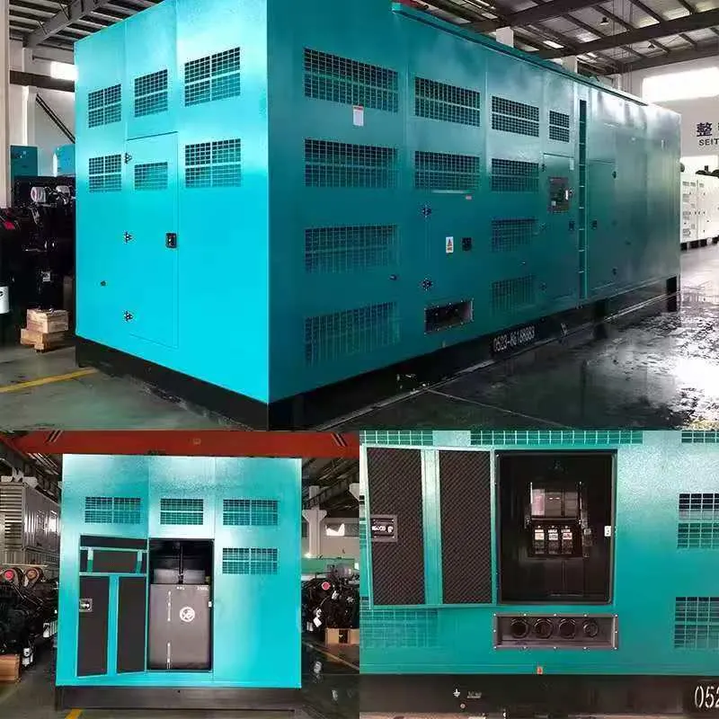 Groupe électrogène Cummins turquoise 500kVA premium