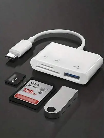 Lecteur de Carte 3-en-1 USB-C