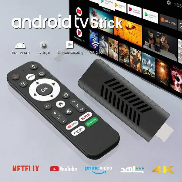 Boîtier TV I96 D10 – 4K Android WiFi