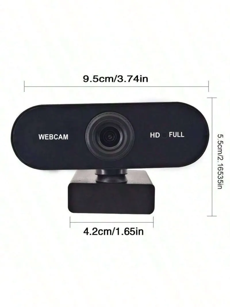 Webcam USB 1080P Rotative 360° Autofocus – photo 2