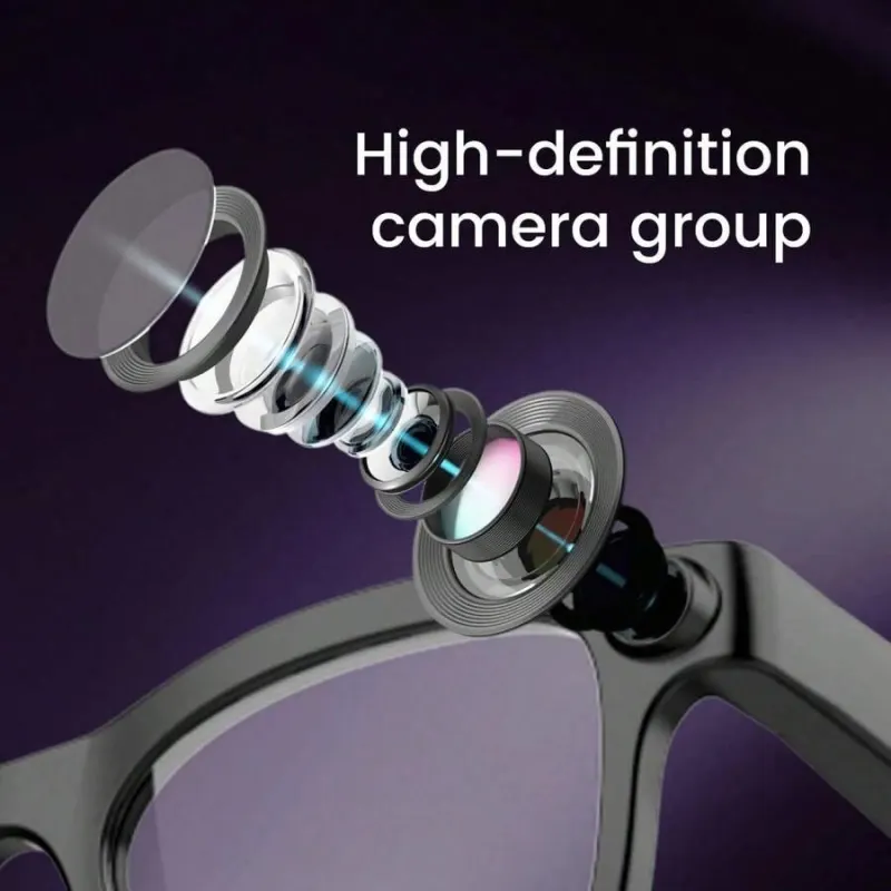 Lunettes Caméra Intelligentes IA 20MP – 64Go – photo 4