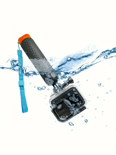 Poignée flottante pour caméra GoPro avec dragonne