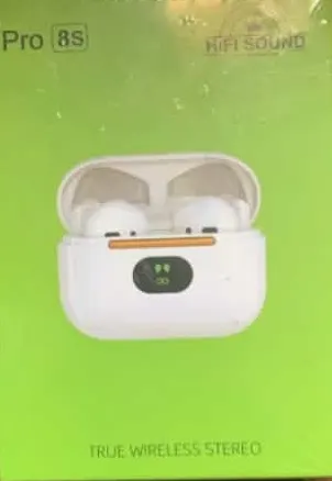 Écouteurs TWS Pro 8S HiFi Sound True Wireless