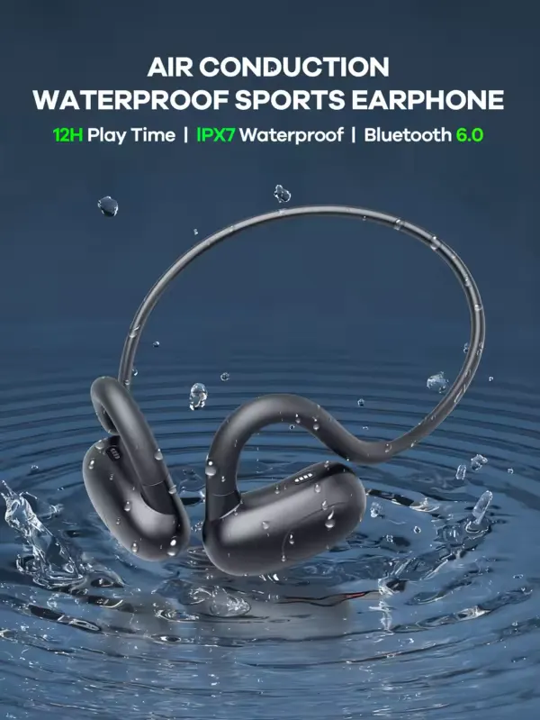 Écouteurs sport REMAX Bluetooth 6.0 IPX7
