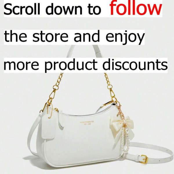 Sac bandoulière blanc épaulé {prefix}posts mode