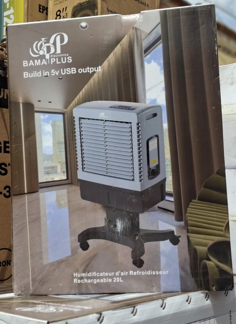 Air Cooler Bama Plus 20L Rechargeable avec USB 5V
