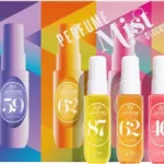 Coffret découverte de cinq brumes parfumées colorées inspirées du Brésil