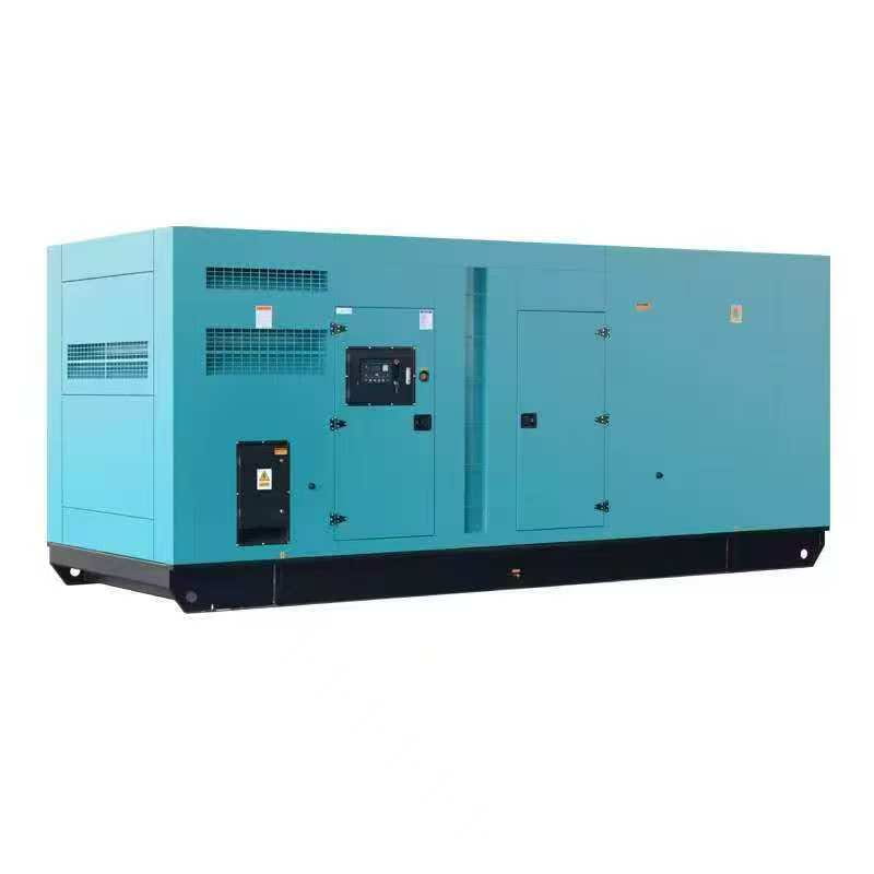 Groupe électrogène bleu silencieux 300kVA Groupe électrogène bleu silencieux 300kVA semi-industriel – Image 1