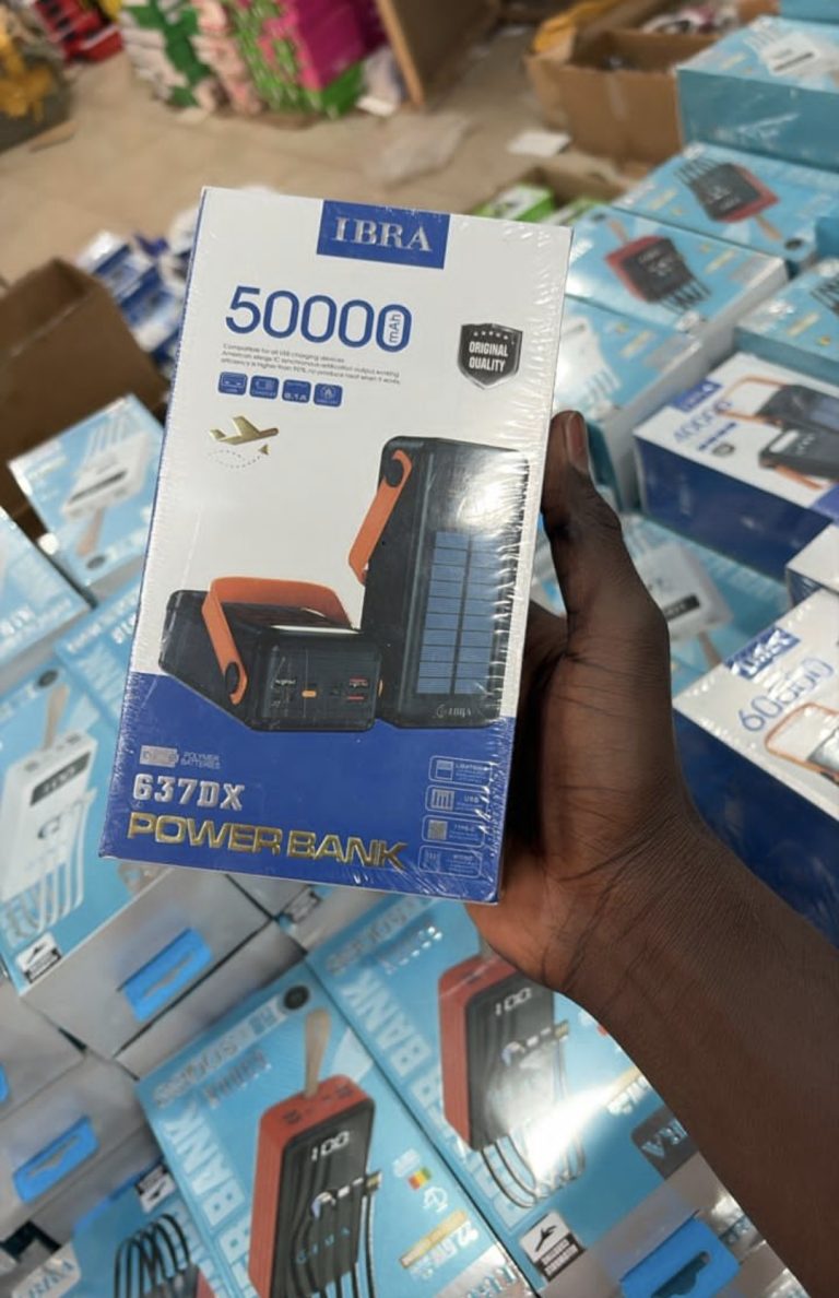 Power Bank IBRA 630DX 50000mAh Charge Rapide 22W