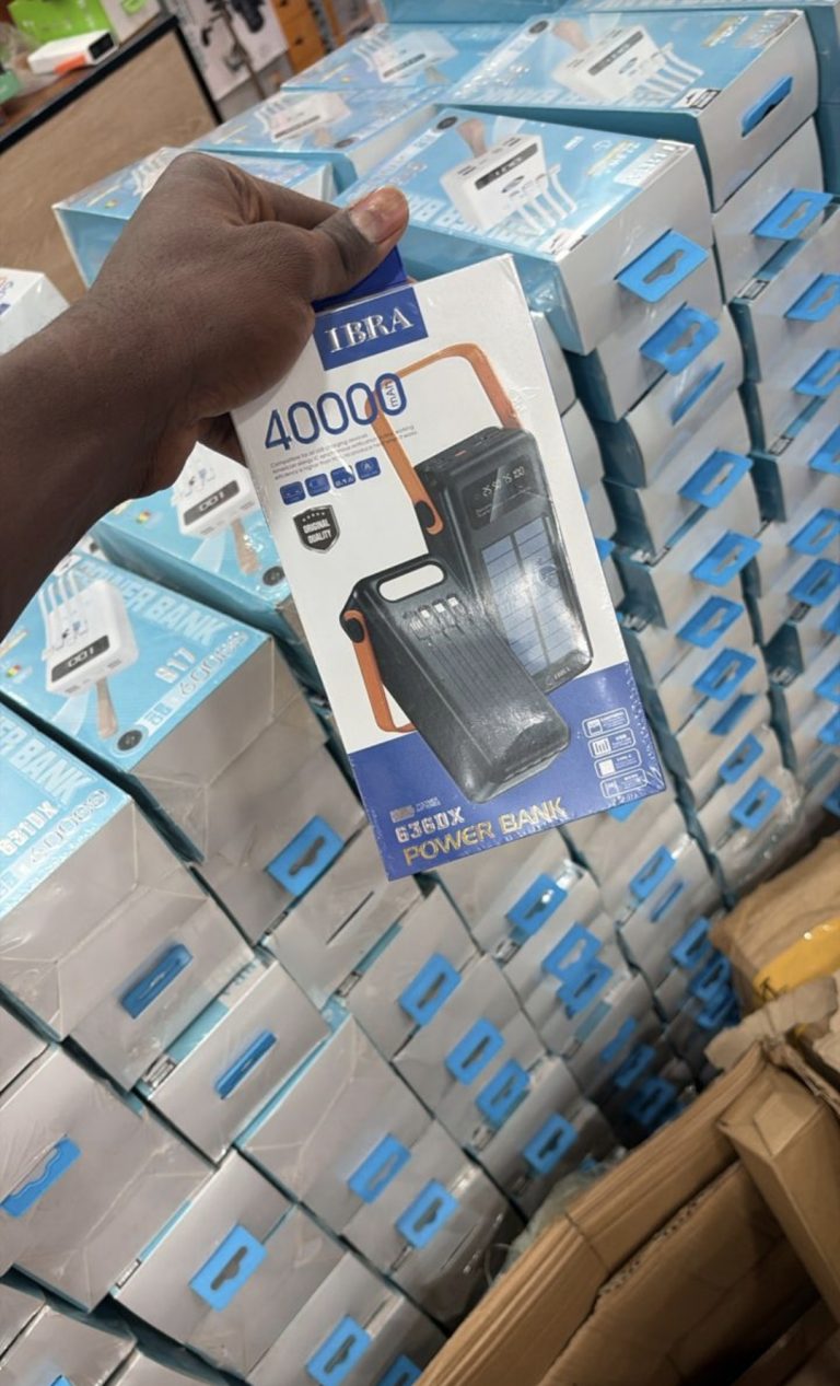 Power Bank IBRA 636DX 40000mAh Solaire