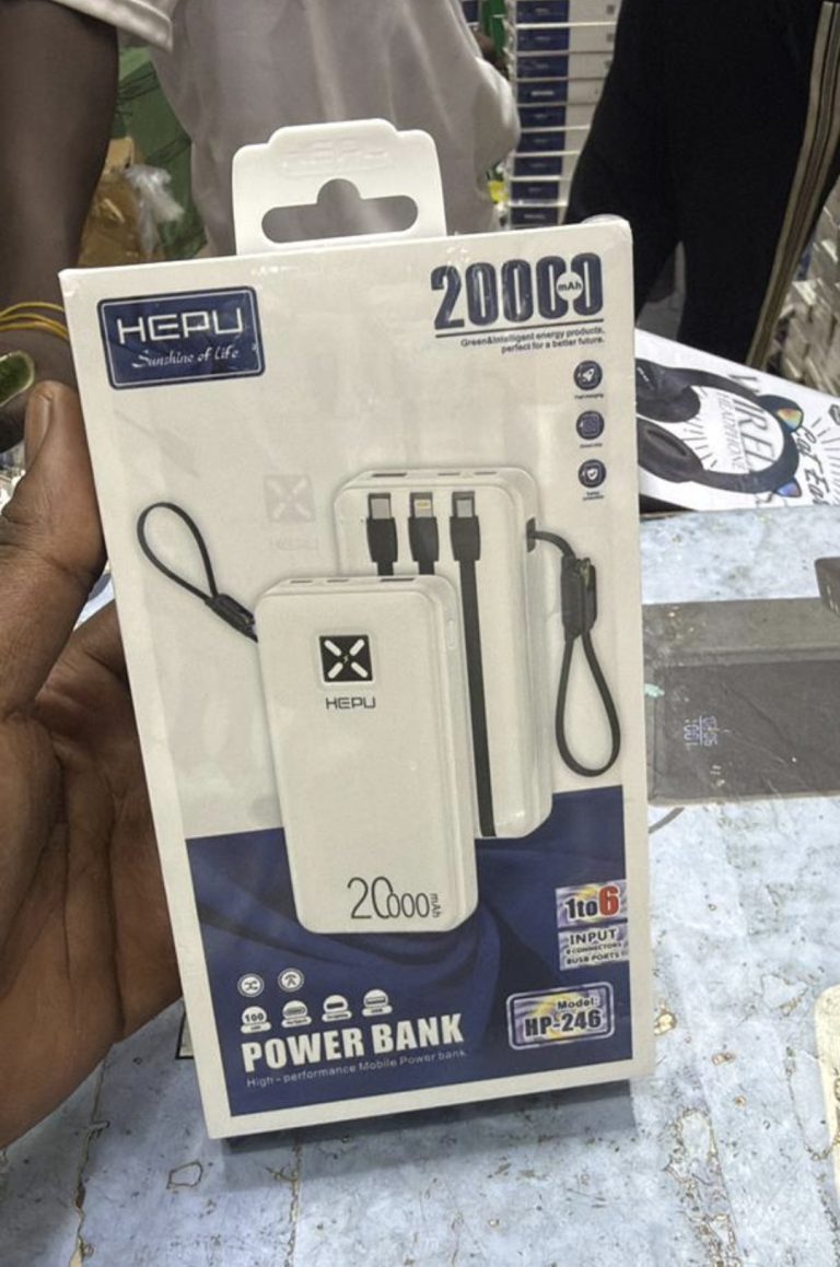 Power Bank Itel 20000mAh - 3.5x Charges