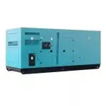 Groupe électrogène multimoteur bleu 150kVA robuste