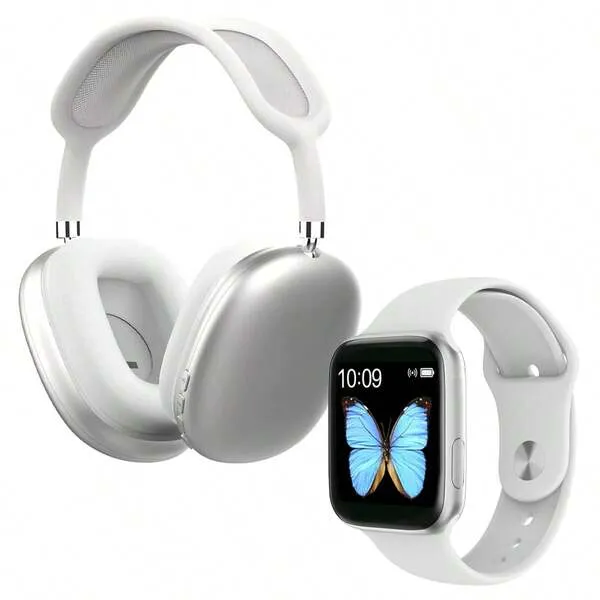 Pack SmartWatch Klack avec casque Bluetooth noir