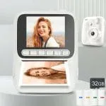 Appareil photo instantané pour enfant avec mini-imprimante