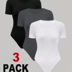 Body SM Unity manches courtes unicolore