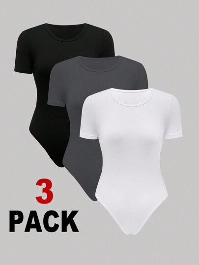 Body SM Unity manches courtes unicolore