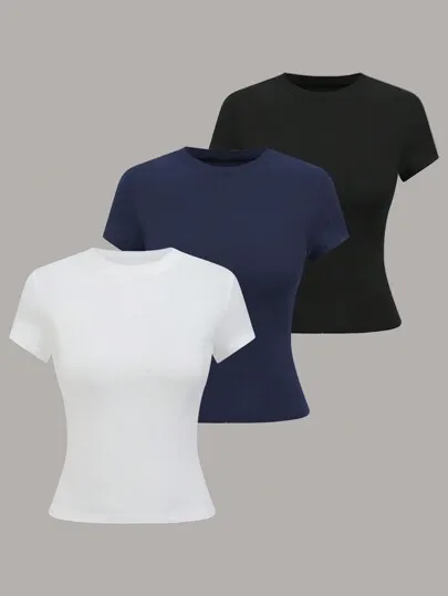 T-Shirt Qadelle Manches Courtes Femme