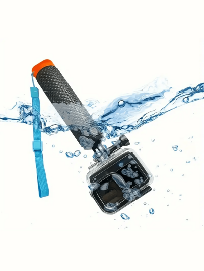 Poignée flottante pour caméra GoPro avec dragonne