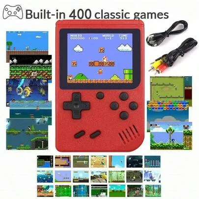 Mini Console Rétro 2,4″ – 400 Jeux