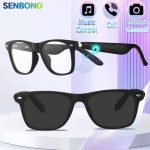 SENBONO Lunettes intelligentes tactiles avec son Hi-Fi