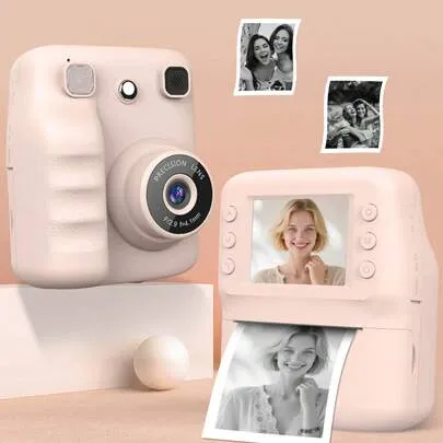 Appareil photo instantané 1080p avec imprimante thermique