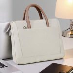 1 pièce Sac d'ordinateur portable portable à l'épaule, sacoche étanche pour conférence, sac de retour à l'école