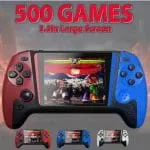 Console Rétro 3,5″ – 500 Jeux, Connexion TV