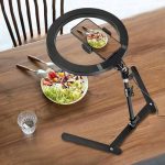 Anneau lumineux TOKQI 10 pouces avec trépied de table