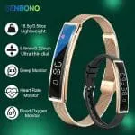 Bracelet connecté SENBONO avec suivi santé et sport