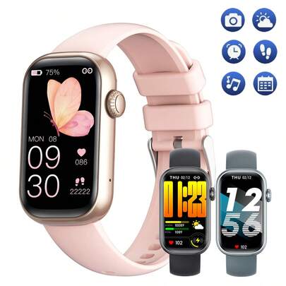 1762324139938dbd8cc1dcab95d63ea2e096443dc4_thumbnail_405x552.jpg Montre Connectée LIGE Femme Silicone