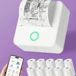 Mini Imprimante Thermique Bluetooth Sans Encre
