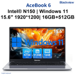 PC portable Blackview AceBook 6 – 16/512 Go, 15,6″