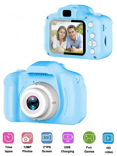 Appareil photo numérique enfant 1080p avec écran 2 pouces