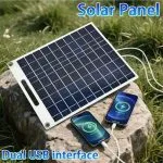 Panneau solaire USB portable pour camping