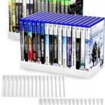 Support vertical empilable pour 16 disques de jeux