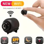 Mini caméra Wi-Fi 720p avec vision nocturne