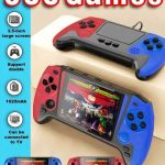 Console Rétro Portable – 500 Jeux, HD 3,5″
