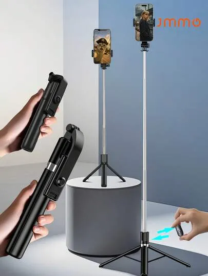 Trépied Selfie 170cm + Lumière & Télécommande