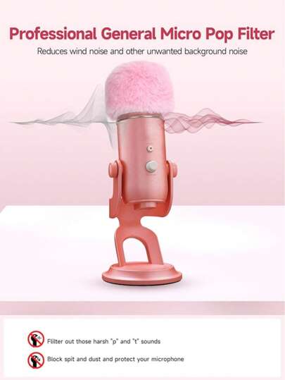 Filtre anti-pop Ye Ti pour microphone USB