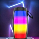 Enceinte Bluetooth étanche TWS avec LED